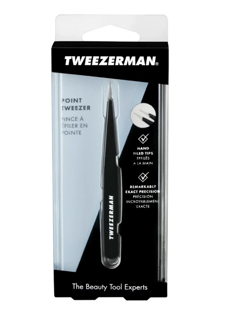 Tweezerman Steel Point Tweezer - Midnight Sky - NEW IN BOX